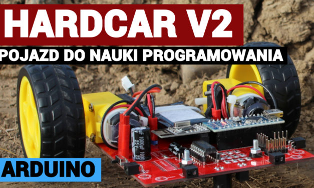 HARDCAR v2 – robot edukacyjny do nauki programowania
